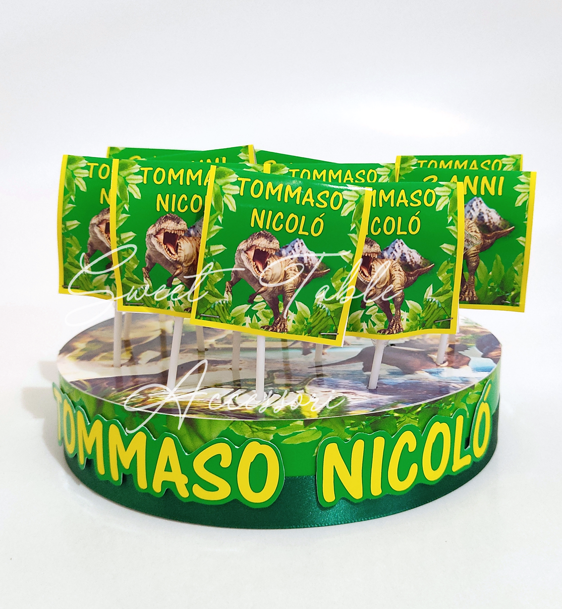 Base con 20 lecca lecca