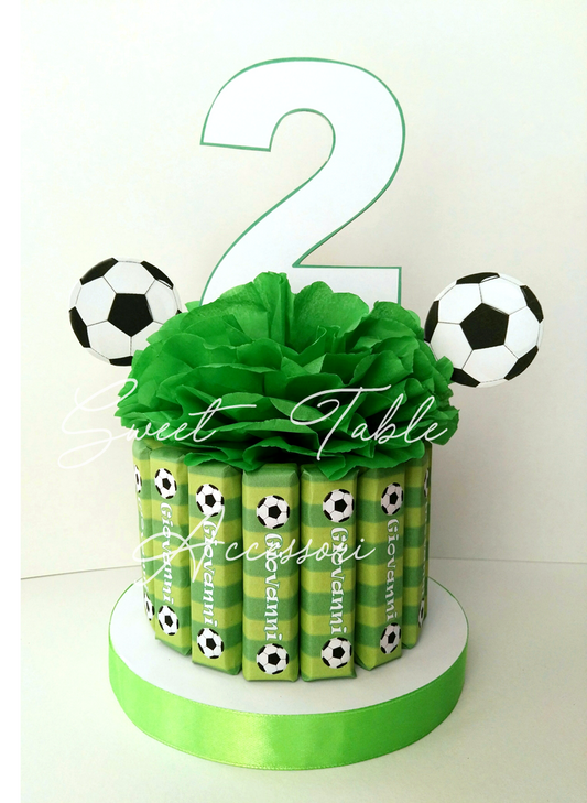 Base con 15 barrette di cioccolato