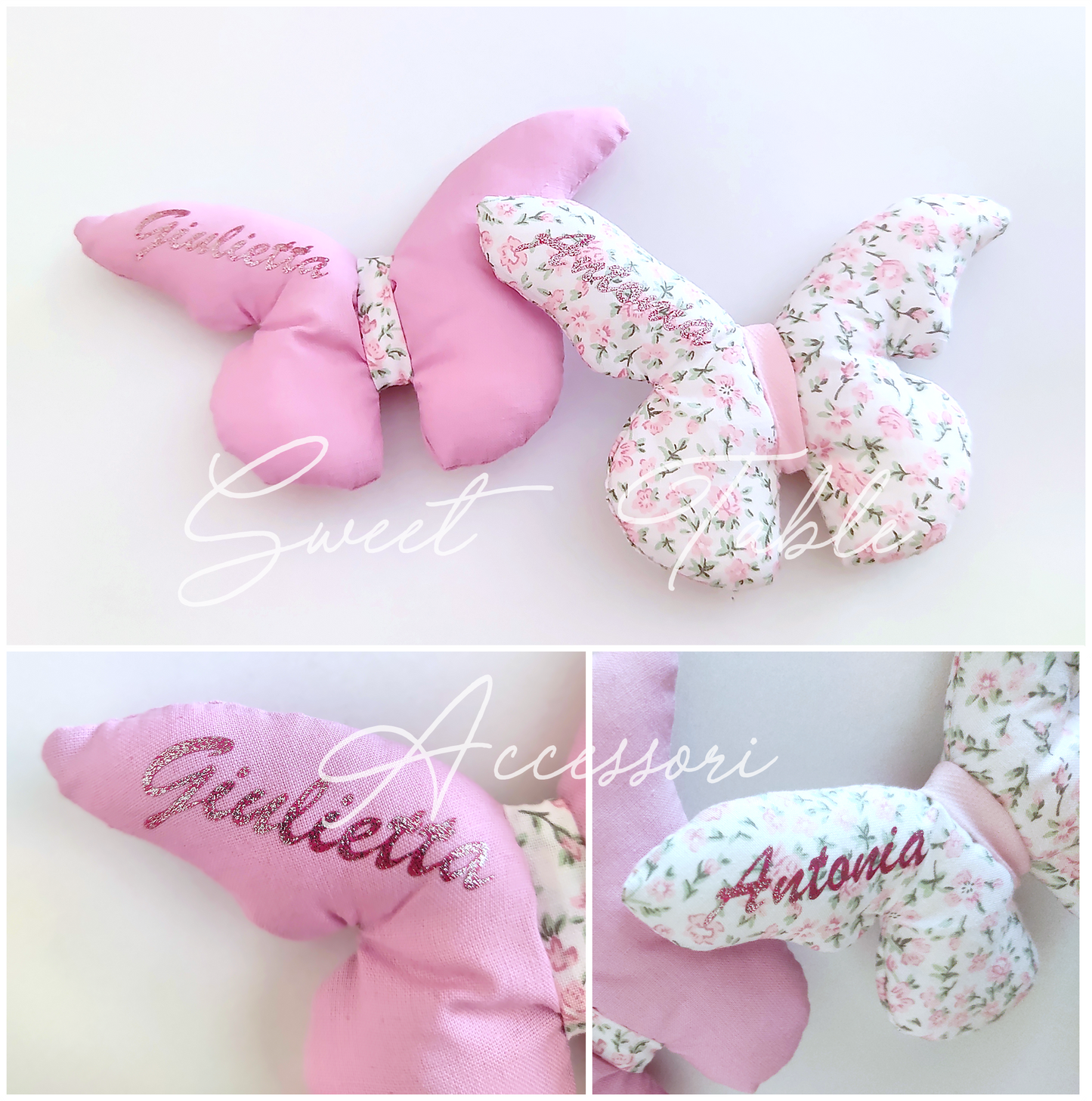 Bomboniera farfalla cotone Nascita e Battesimo