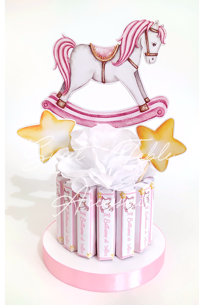 Base con 15 barrette di cioccolato