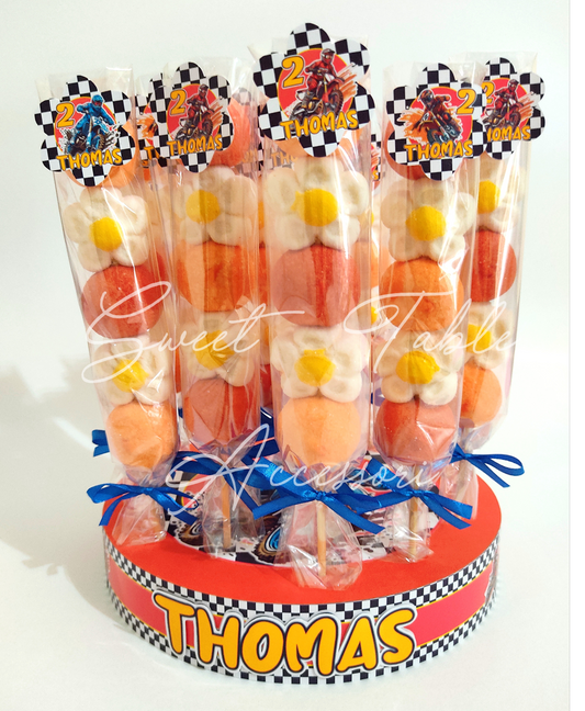 Base con 10 marshmallow