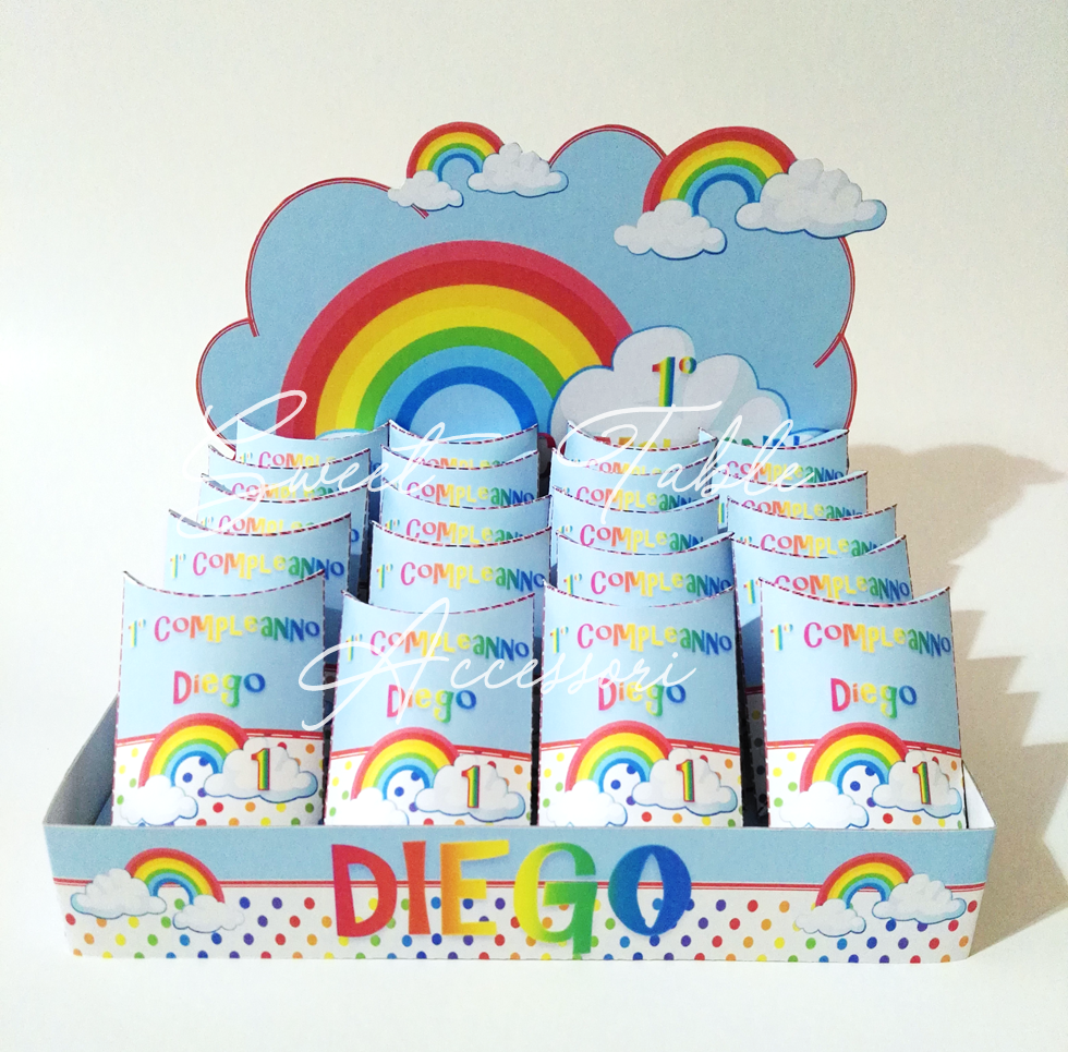 Base con 20 scatoline (vuote)