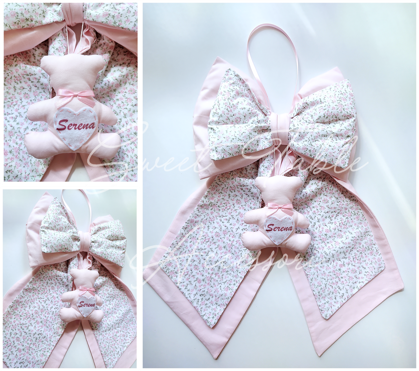 Fiocco nascita orsetto