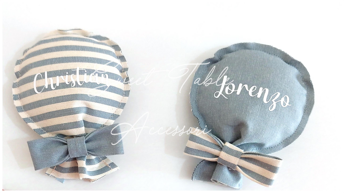 Sacchettino artigianale forma palloncino