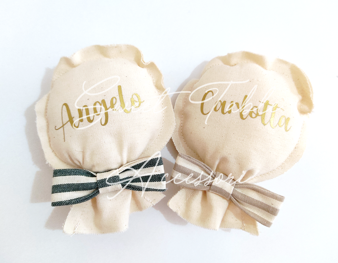 Sacchettino artigianale forma palloncino