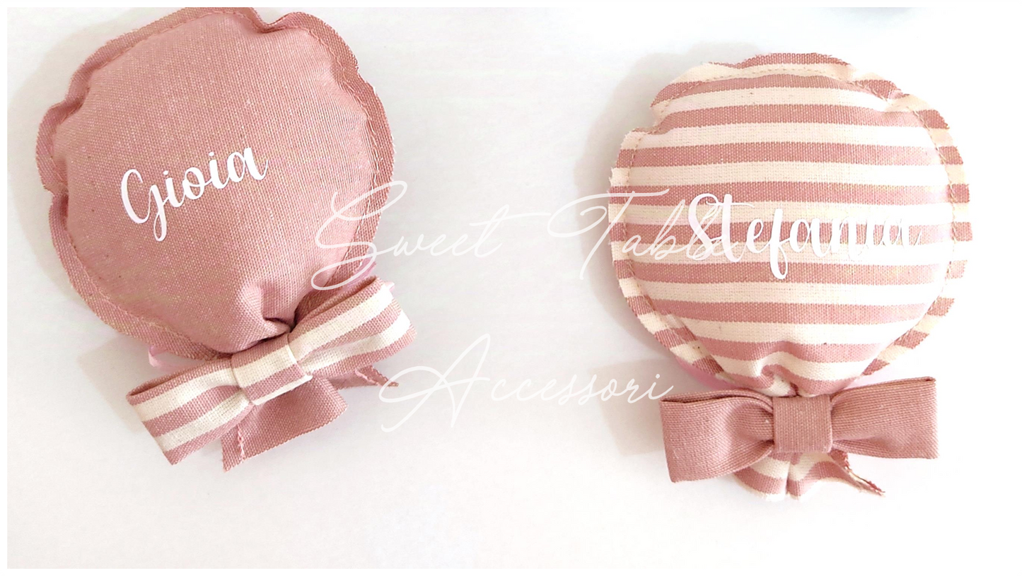 Sacchettino artigianale forma palloncino