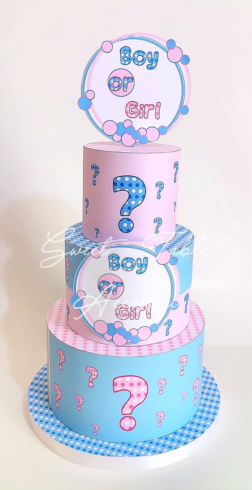 Torte scenografiche in cartoncino